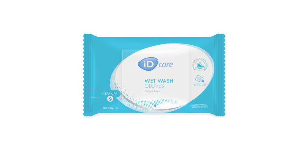 ID CARE wet wash gloves